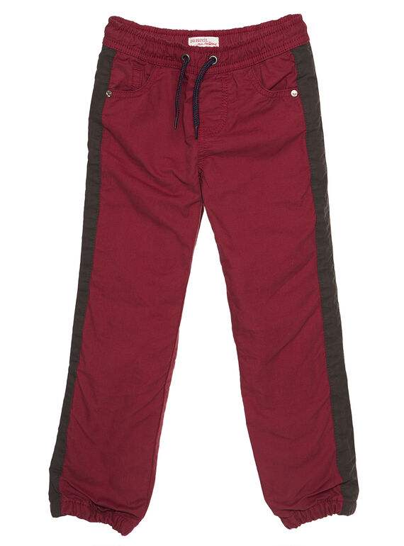 Pantalón forrado rojo GOBRUPAN1 / 19W902K2PAN511