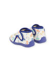 Botines de color crudo con estampado de dinosaurios RUPANTCOSTO / 23KK3841D0A001