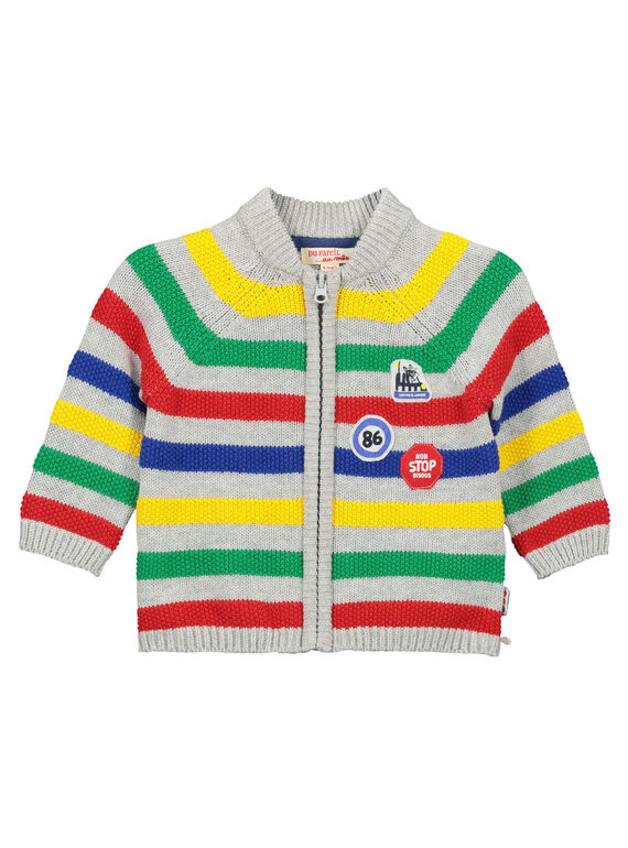Cárdigan de lana con cremallera para bebé niño FUCOGIL / 19SG1081GIL099