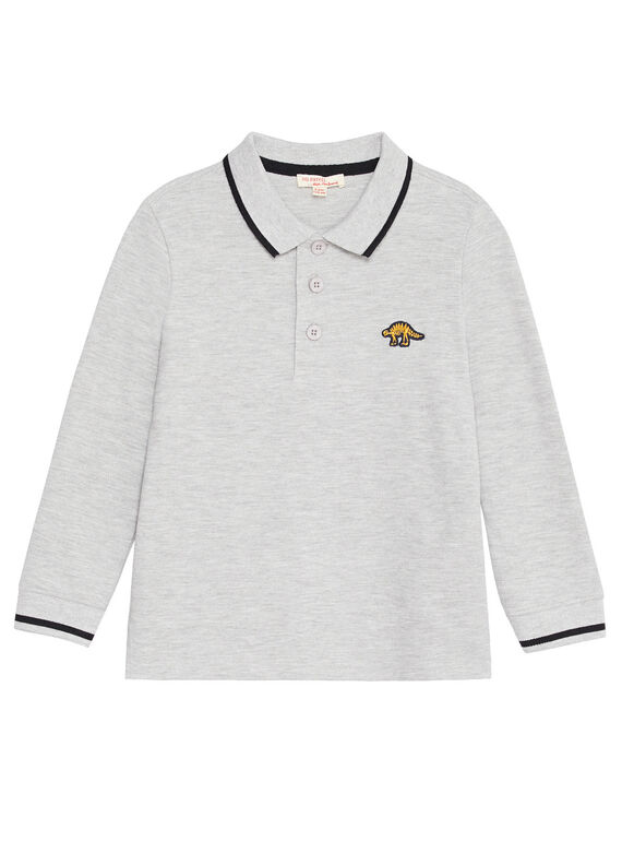 Heather grey POLO SHIRT KOJOPOL3 / 20W90253D2D943