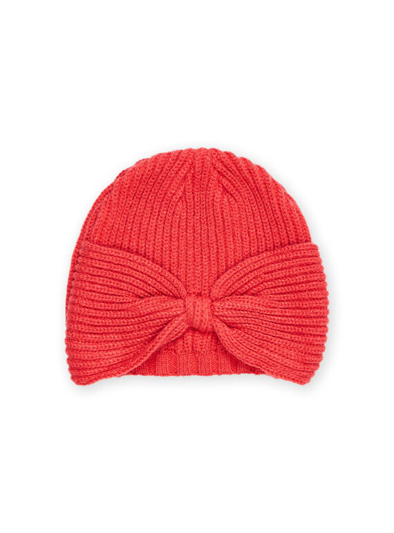 Gorro con lazo delante PYARHUBON / 22WI01F5BONF503