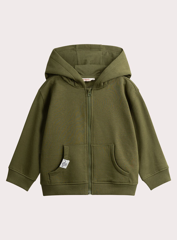 Top de chándal caqui VOJOJOH4 / 24W902G3JGH604