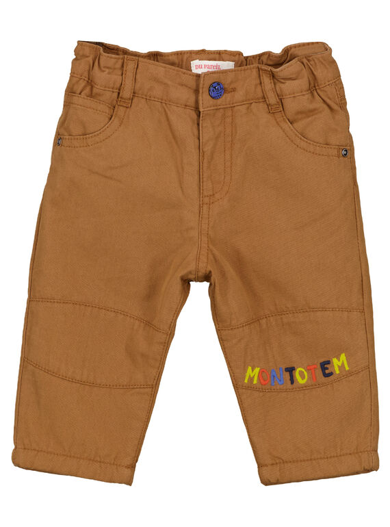 Brown pants GUVIOPAN3 / 19WG10R4PANI801