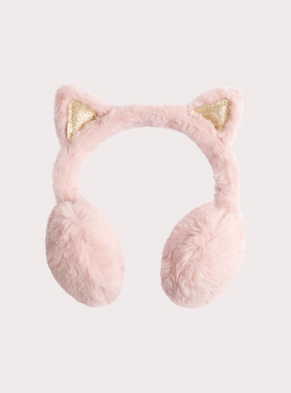 Orejeras de color rosa para niña  VYAJOHEAR1 / 24WI01M1CAO303