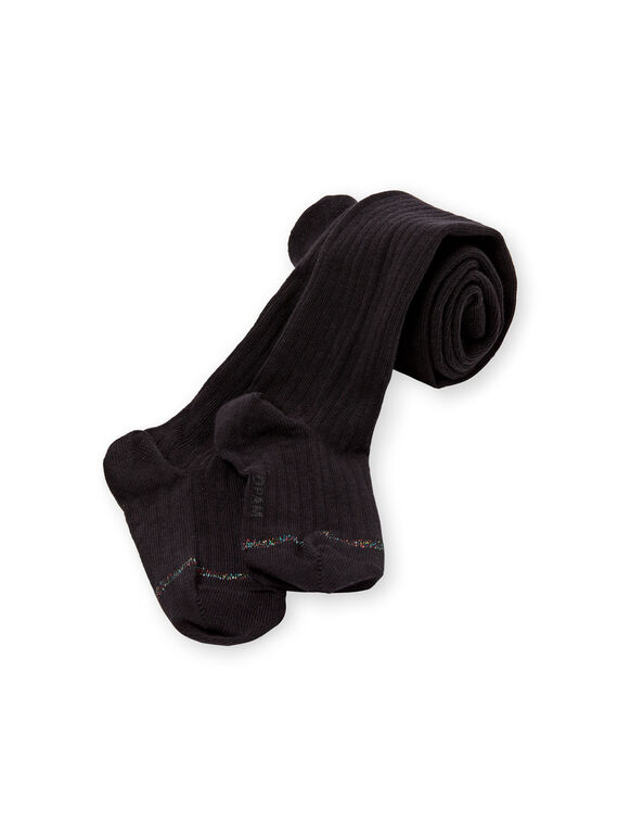 Leotardos negros para niña KYAESCOL4 / 20WI0187COL090