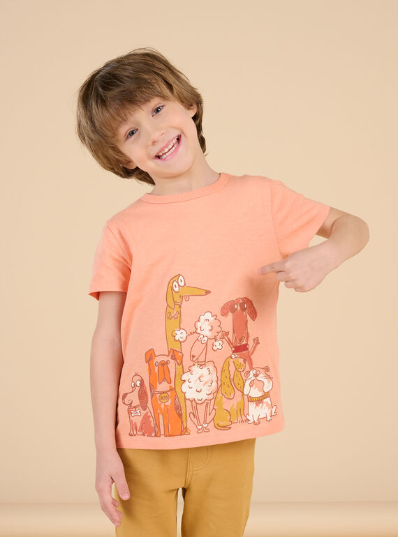Camiseta con estampado de perros RODAYTI / 23S902M1TMC311