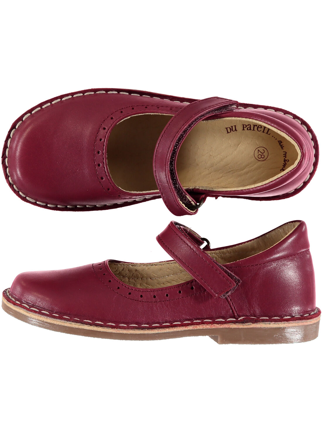 Zapatos color vino para clearance niña