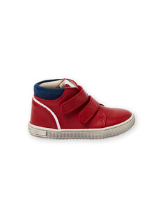 Zapatillas de color rojo y azul marino para bebé niño LBGBASRED / 21KK3831D3F050
