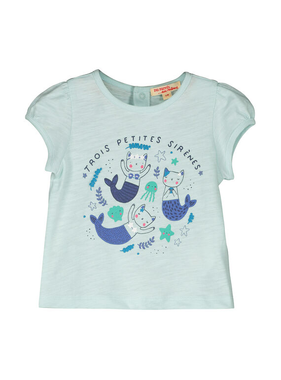 Camiseta de manga corta para bebé niña FINETI / 19SG09B1TMCC216