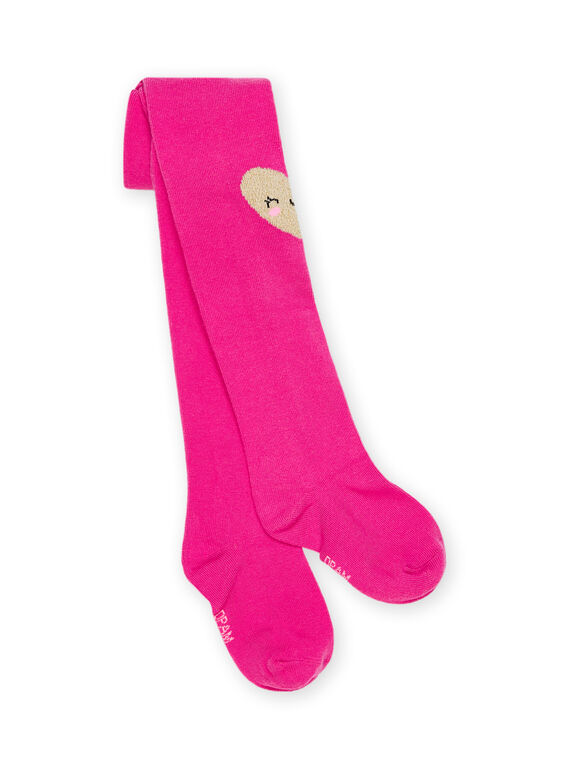Leotardos con estampado de corazones PYAMUCOL1 / 22WI01R3COLD312