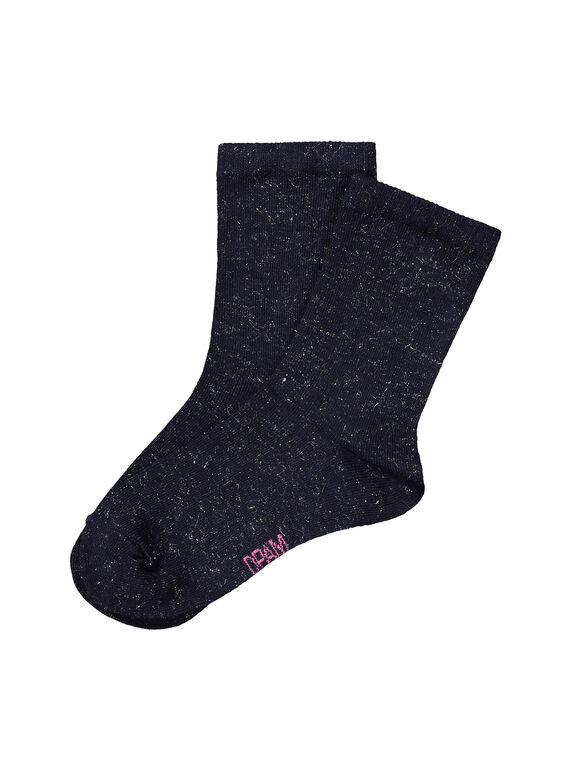 Calcetines con purpurina para niña FYAJOCHO4A / 19SI0134SOQ703