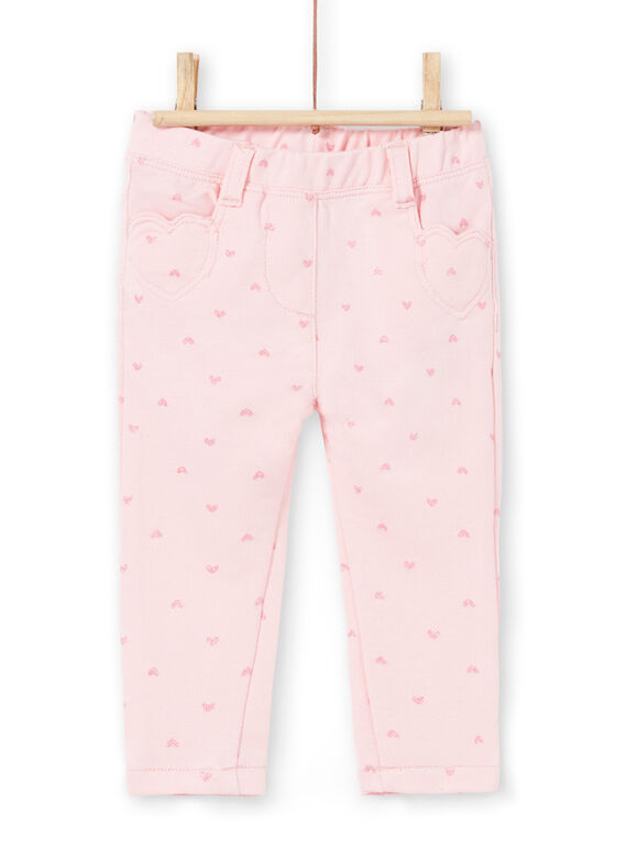 Pantalón rosa con estampado brillante LIJOPAN2 / 21SG0932PAND326