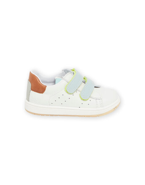 Zapatillas de piel blancas RUBASDAMO / 23KK3822D3F000