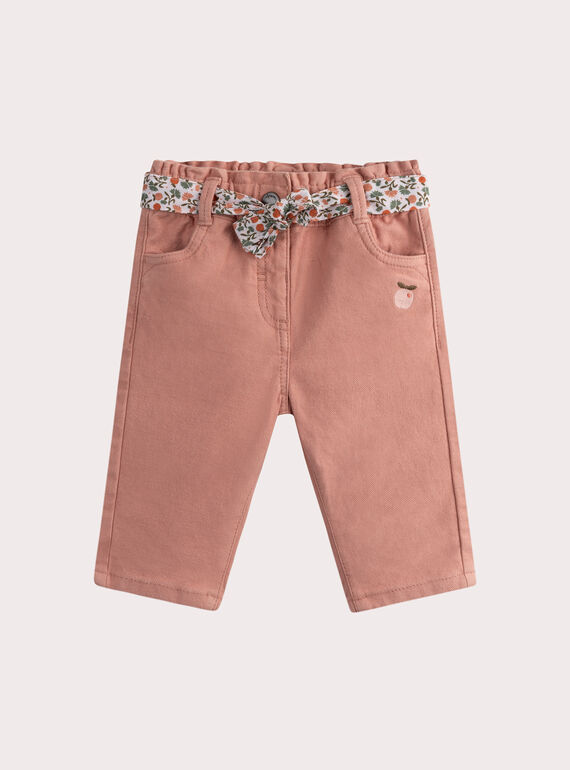 Pantalón rosa para bebé niña WILANPAN / 25SG0942PAN312