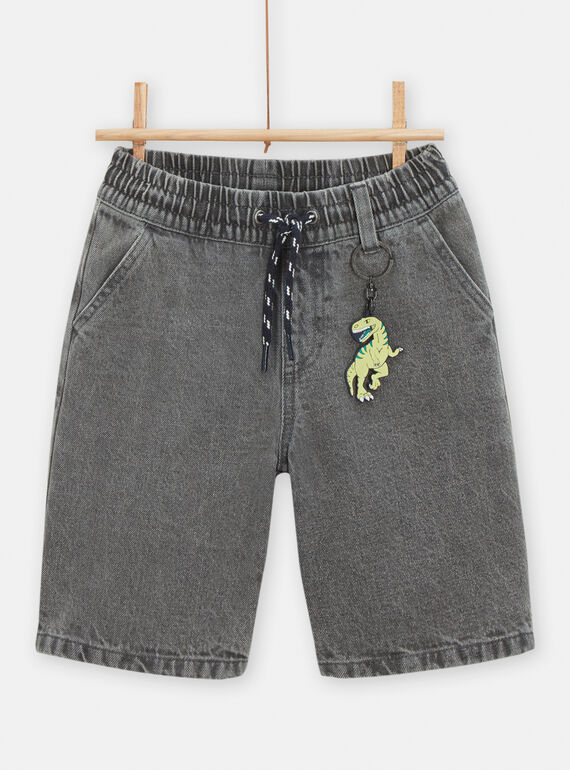 Bermudas de color gris para niño TOCOBER2 / 24S902N1BERK004