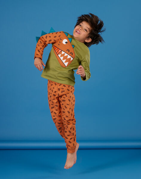 Pijama con dibujo de dinosaurio REGOPYJDINO / 23SH1251PYJ626