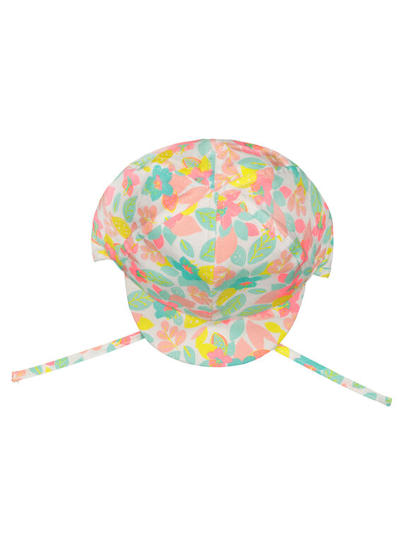 Gorra con estampado floral para bebé niña FYICHA / 19SI09K1CHA099