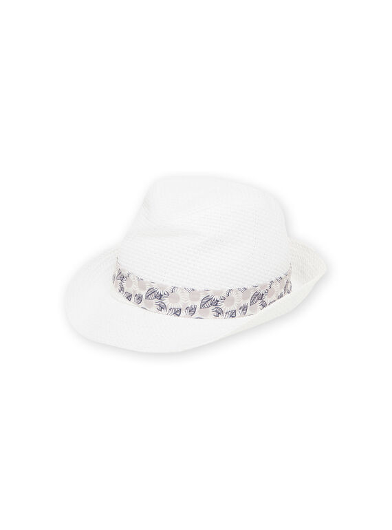 Sombrero blanco de rafia RYOJOCHA1 / 23SI02B4CHA000