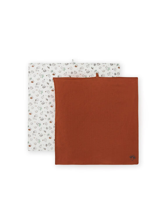 Pack de 2 muselinas para recién nacido unisex MOU1LAN / 21WF4241LAN001