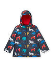 Impermeable con estampado de animales salvajes ROGROIMP2 / 23S902J2IMP705