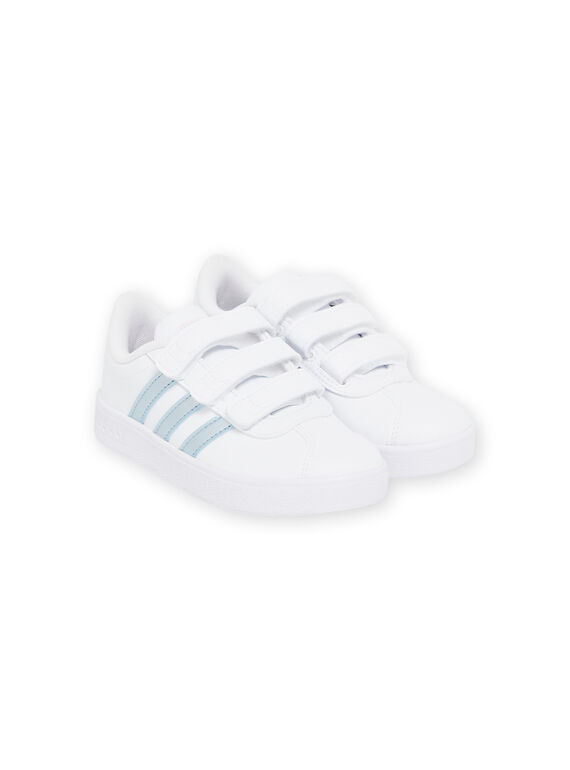 Zapatillas ADIDAS blancas con detalles plateados para niña MAGW2341 / 21XK3541D35000