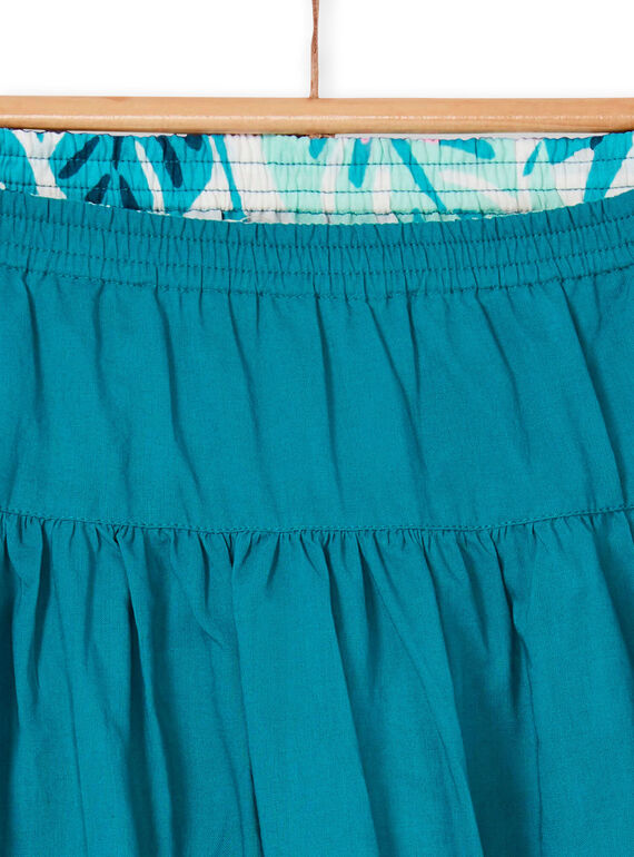 Falda reversible de color azul LAVERJUP1 / 21S901Q1JUP001