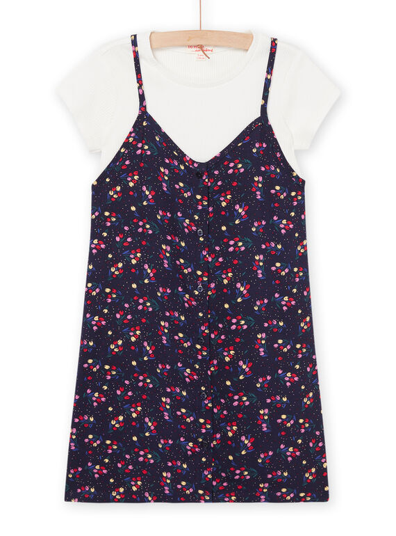 Vestido con estampado floral con camiseta integrada RANAUROB4 / 23S901N4ROB070