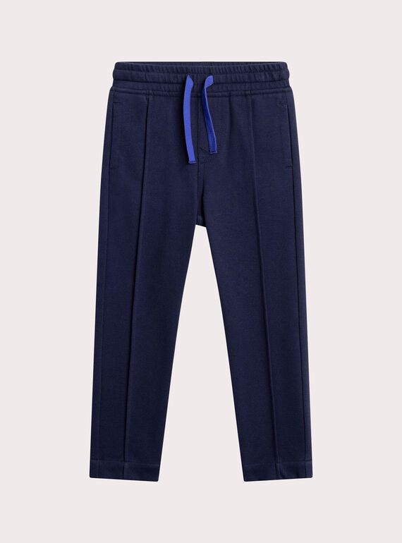 Pantalón azul oscuro para niño XOBLUPAN2 / 25W902N2PAN705