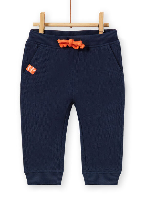 Pantalón azul para bebé niño LUJOPAN2 / 21SG1032PAN713