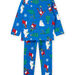 Pijama de Navidad azul