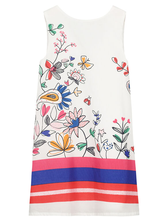 Vestido recto estampado para niña FATOROB4 / 19S901L4ROB000
