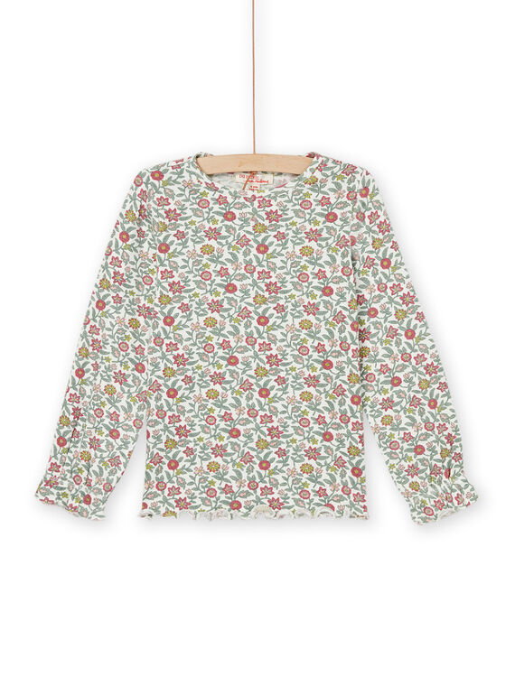 Camiseta de manga larga con estampado floral PARHUTEE5 / 22W901Q2TML001
