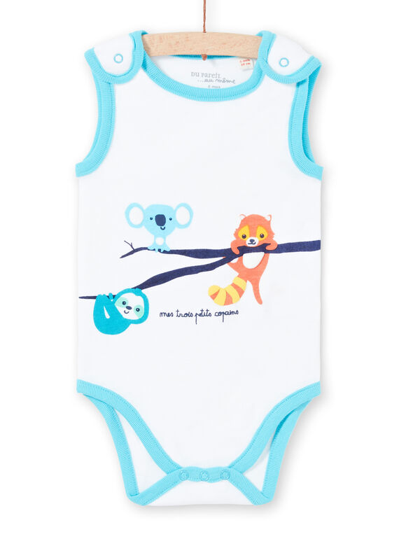 Body sin mangas con estampado de animales para bebé niño LEGABODAMI / 21SH14G2BDL000