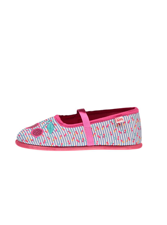 Zapatillas de casa estilo bailarinas para niña FFBALCER / 19SK3531D07030
