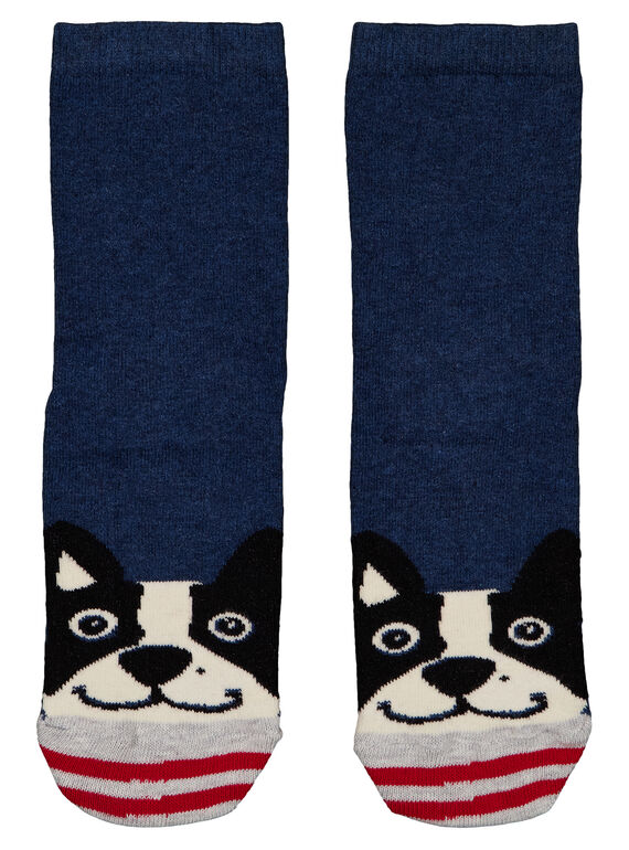 Calcetines con estampado de perro GYOTRICHO / 19WI02J1SOQC224
