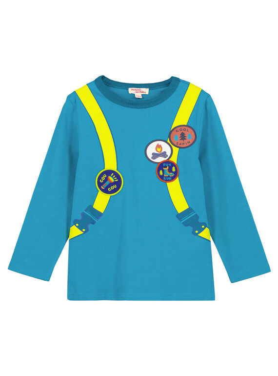 Dark Turquoise T-shirt GOTUTEE2 / 19W902Q3TMLC217