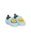 Patucos azul con estampado de león para bebé niño NUCHOSLION / 22KK3822D3SC201