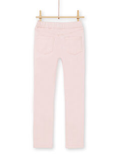 Jeggings de color rosa de garment dyed LAJOJEG3 / 21S90143D2B309