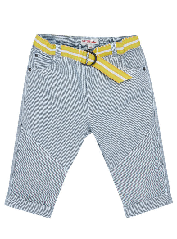 Pantalón de color crudo JUTROPAN1 / 20SG10F2PAN001