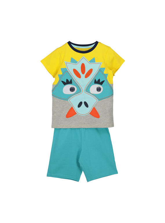 Pijama corto de algodón para niño FEGOPYCZOR / 19SH12H2PYJF519