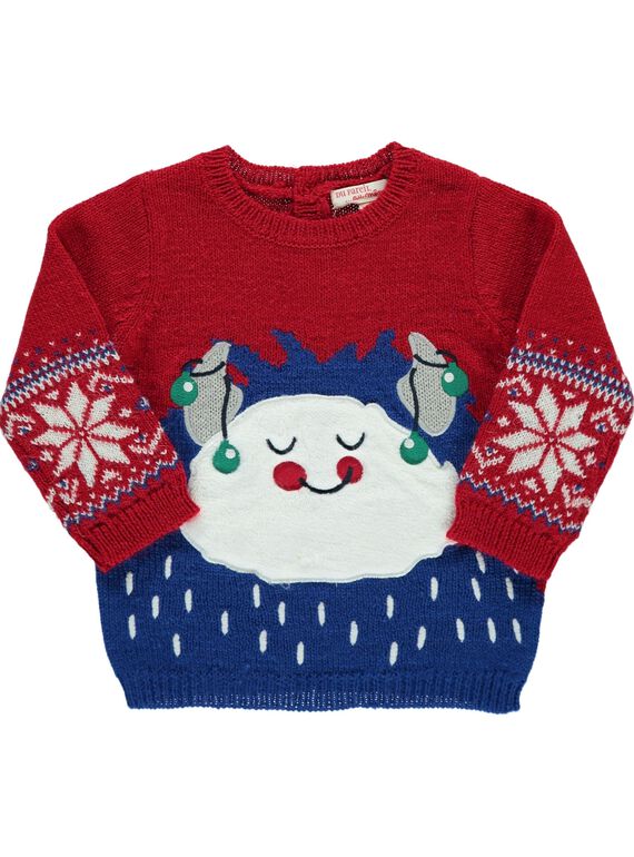 Baby boys' cloud sweater DUCRAPUL / 18WG10R2PULF504