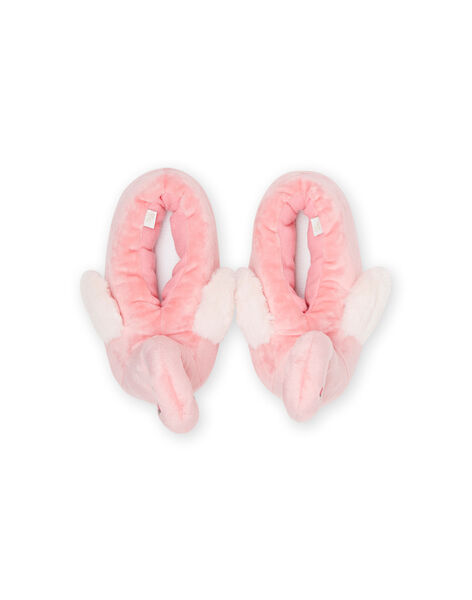 Zapatillas 3D rosa con flamenco para niña NAPANTFLAM3D / 22KK3511PTD030