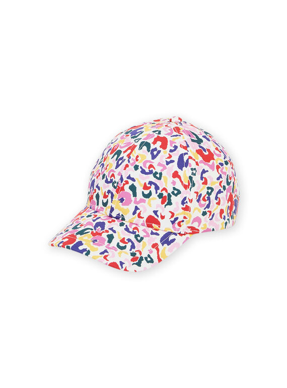 Gorra multicolor con estampado moteado RYACAP2 / 23SI01B3CHA001