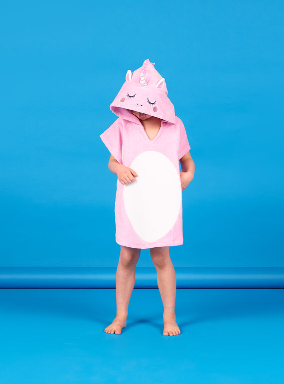 Capa de baño rosa para niña LYAMERCAP / 21SI01D1CDBD310