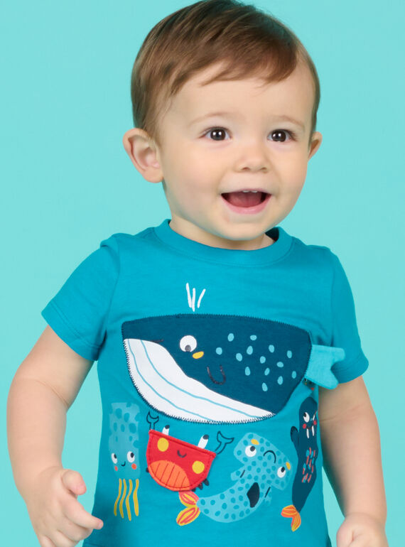 Camiseta de manga corta bebé niño : comprar online | DPAM