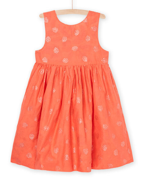 Vestido reversible rosa y naranja RANEOROB3 / 23S901O3ROBD310