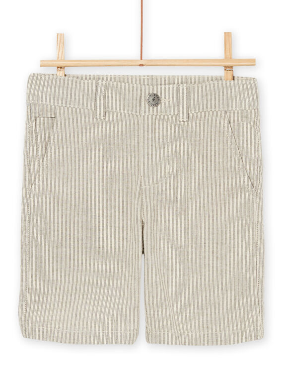 Bermudas con estampado de rayas RONEOBER1 / 23S902O2BERI818