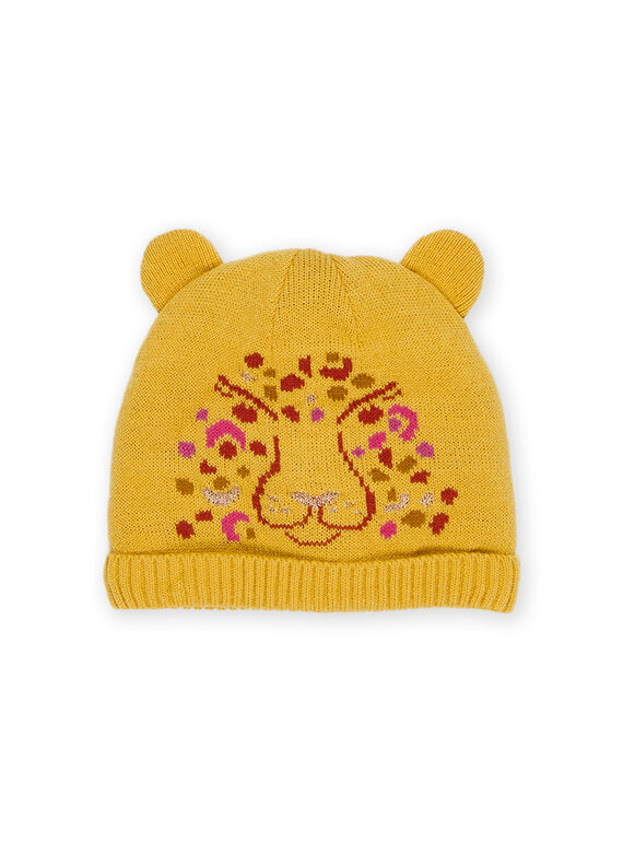 Gorro con estampado de tigre y cortes con forma de orejas PYAMOBON / 22WI01F4BONB107