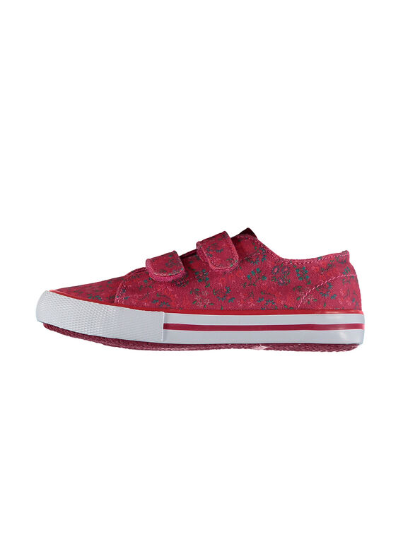 Tenis de lona estampados para niña FFVELFLOW / 19SK35B1D16030