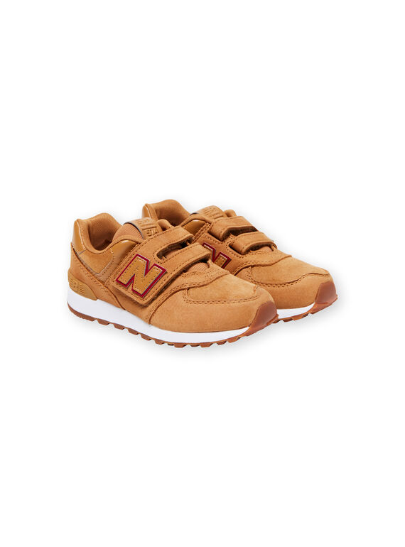Zapatillas camel New Balance para niño KGYV574PBR / 20XK3622D37804